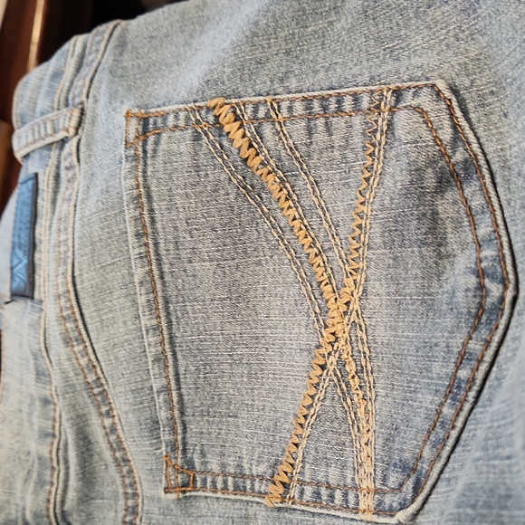 Natural Reflections Stretchy Denim Jeans  sz 12A W-496 - Picture 7 of 8